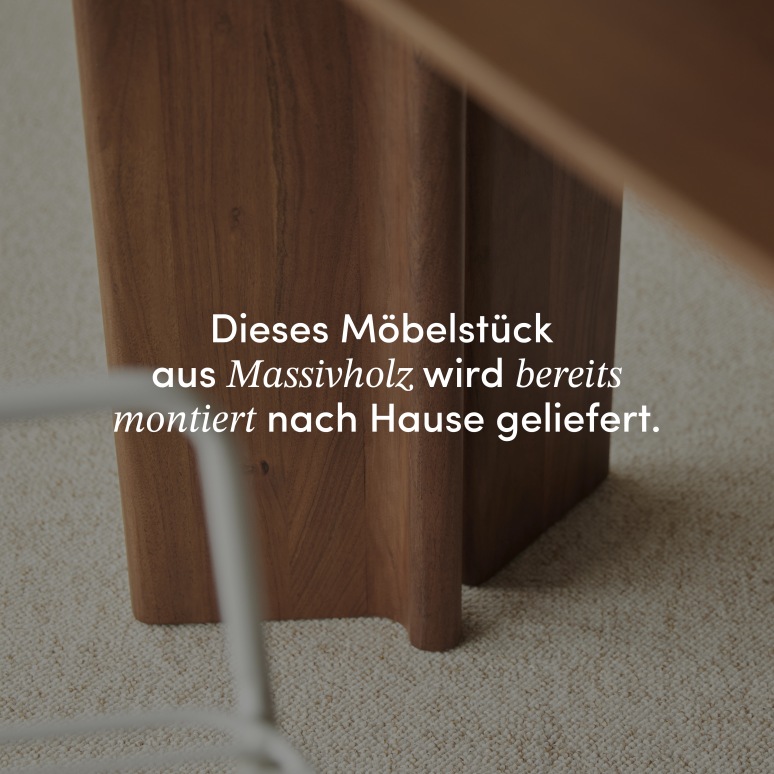 Suzanne - Küchentisch aus massiver Akazie 2-4 Pers.