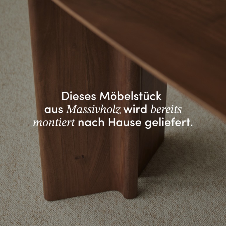 Suzanne - Schreibtisch aus massiver Akazie