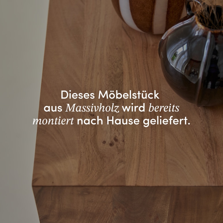 Olga - Buffet aus massivem Akazienholz 200 cm