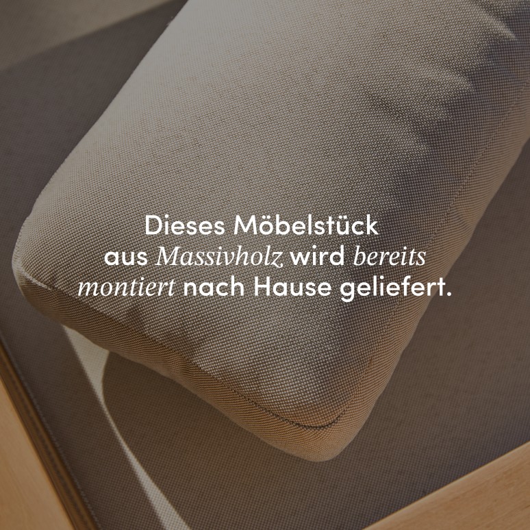 Noah - Gartenstuhl aus massivem Teakholz