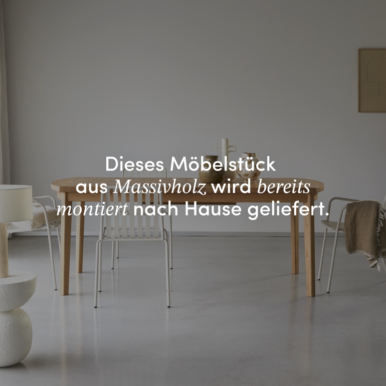 Maia - Ausziehtisch aus massivem Eichenholz 6-12 Pers.