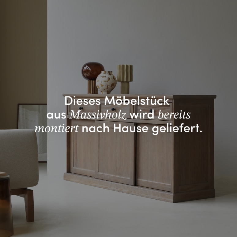 Roma - Sideboard aus massivem Kiefernholz 170 cm