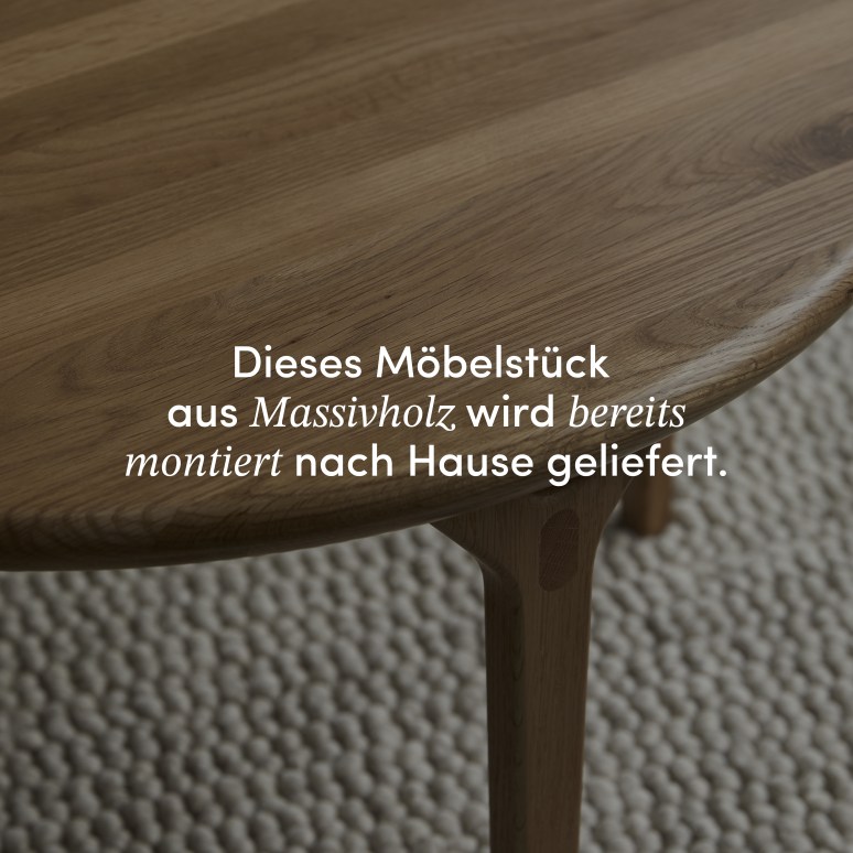 Clara - Couchtisch aus massiver Eiche