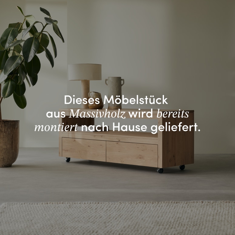 Anoa - TV Schrank aus massivem Eichenholz 140 cm