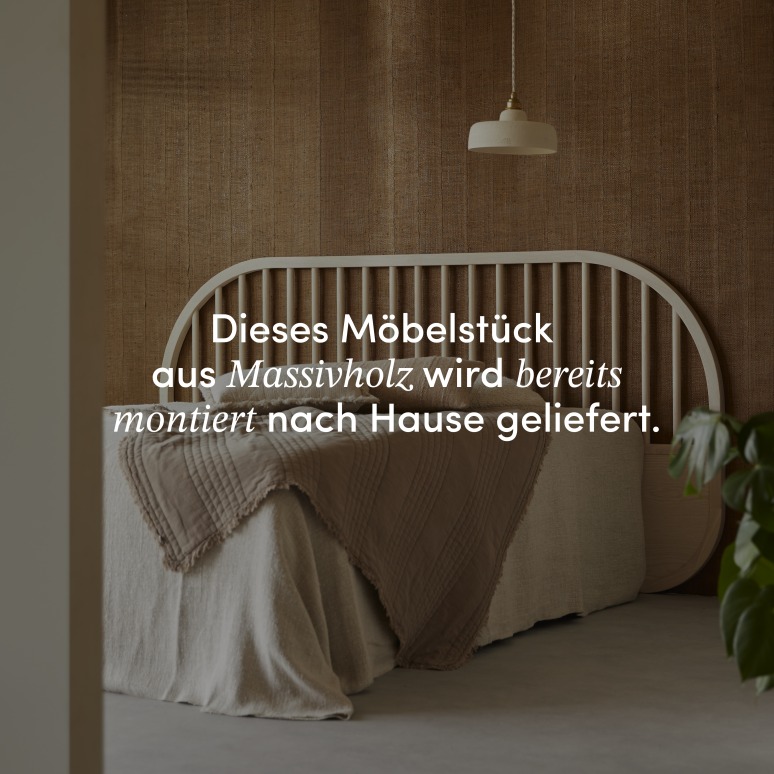 Théodore - Bett-Kopfteil aus massiver Esche, 220 cm