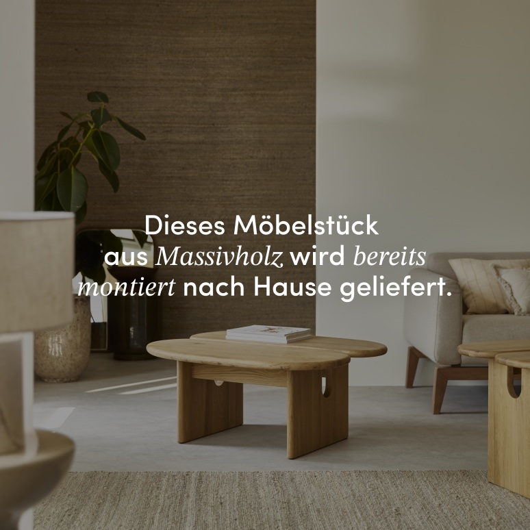 Sophia - Couchtisch aus massiver Eiche