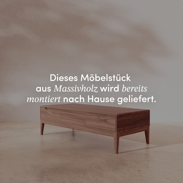 Gabrielle - Couchtisch aus massivem Mangoholz Gabrielle