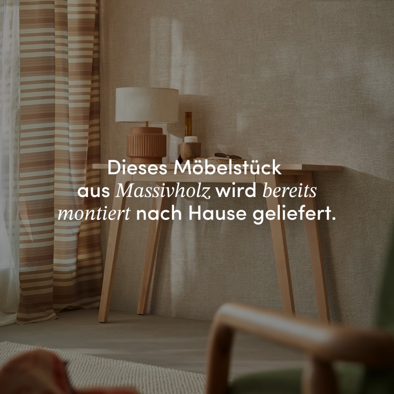 Esmée - Konsole aus massiver Eiche