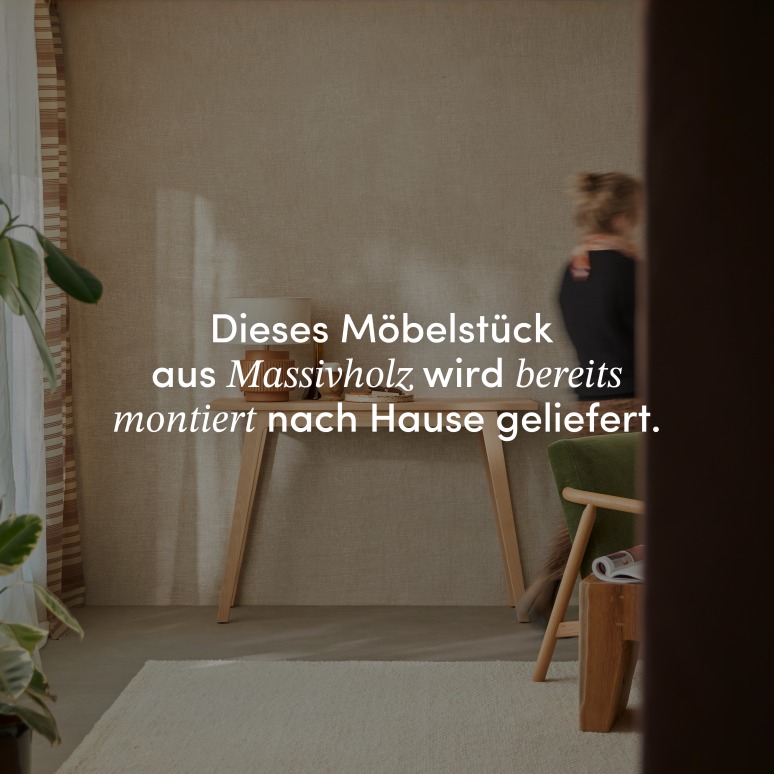 Esmée - Konsole aus massiver Eiche