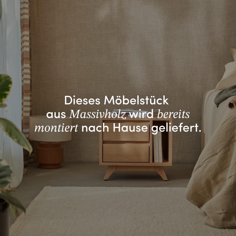 Esmée - Nachttisch aus massiver Eiche