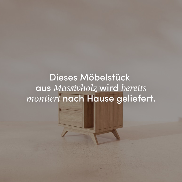 Esmée - Nachttisch aus massiver Eiche