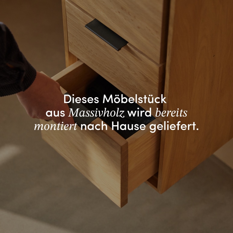 Senson - Hängeelement aus massiver Eiche