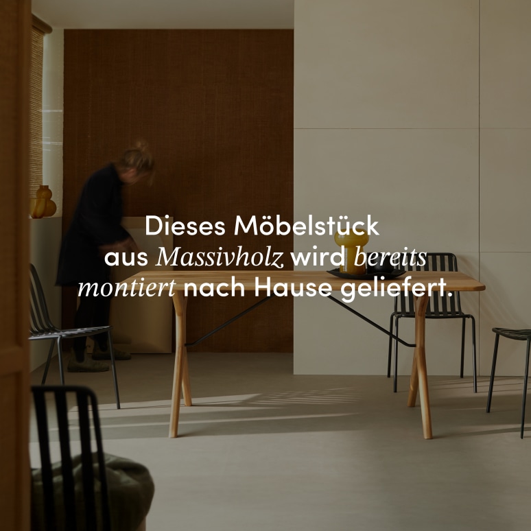 Martin - Ausziehbarer Tisch aus massiver Eiche, 6-12 Pers.