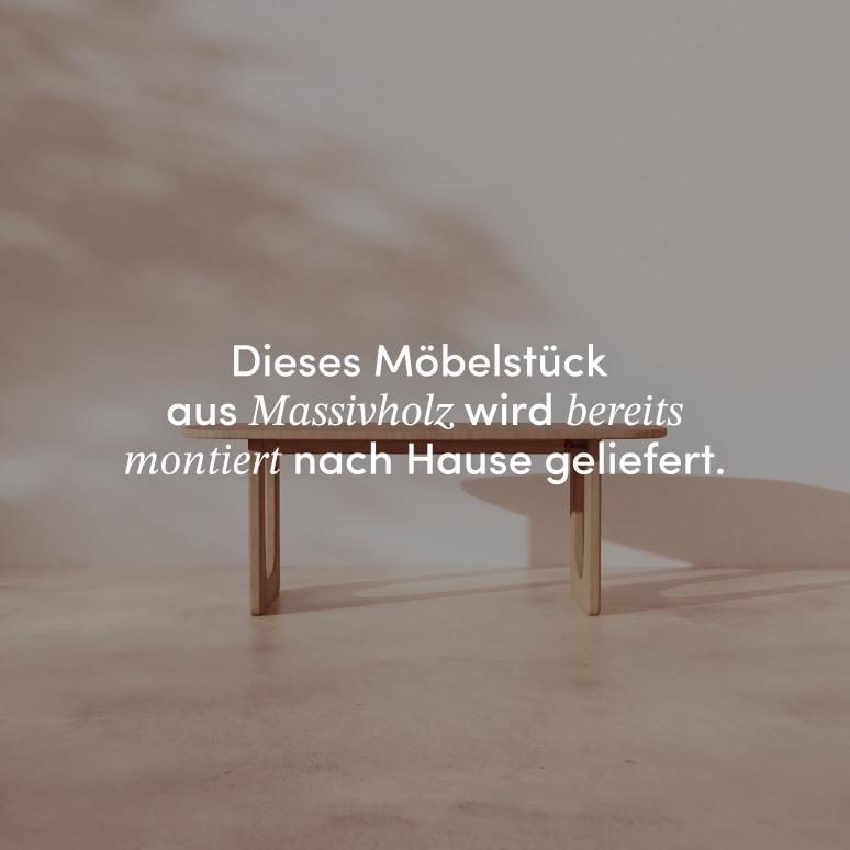 Mattia - Ausziehbarer Tisch aus massiver Eiche, 8-14 Pers.