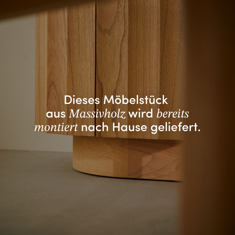 Andréa - Sideboard aus massivem Mindiholz, 150 cm
