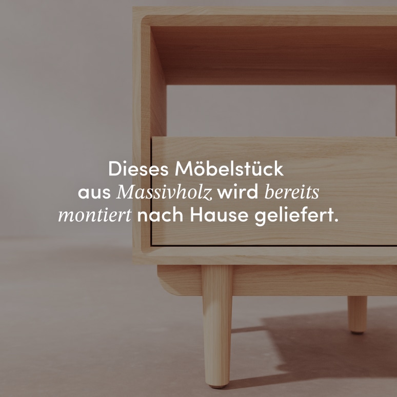 Ellie - Nachttisch aus massiver Eiche