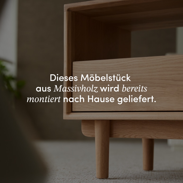 Ellie - Nachttisch aus massiver Eiche