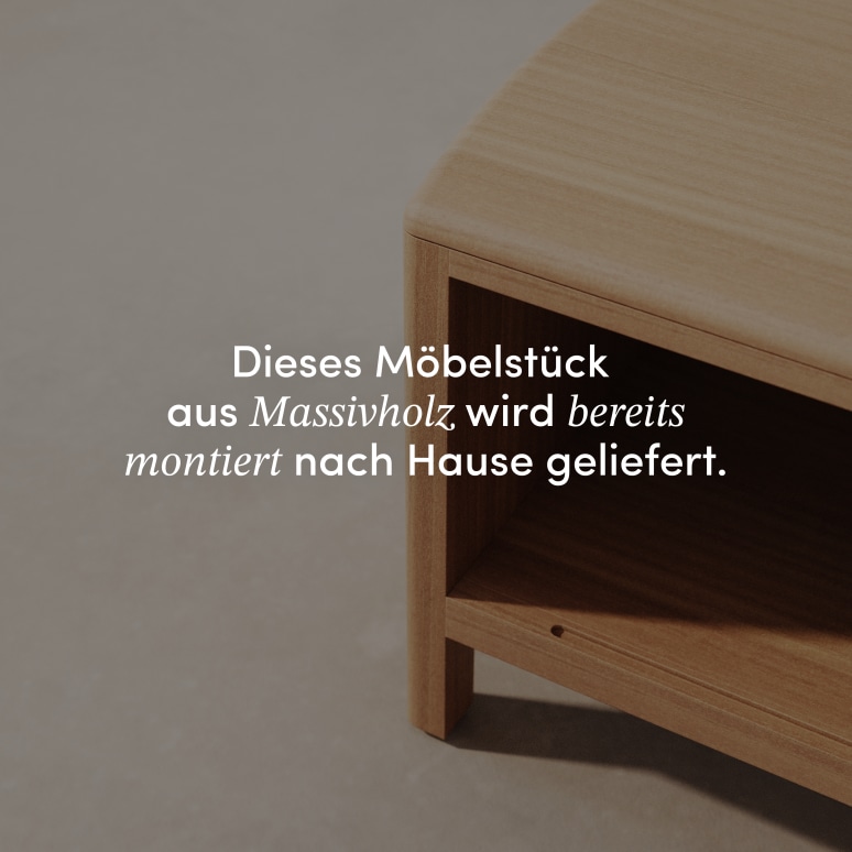 Celestine – TV-Schrank aus massivem Mahagoni 130 cm