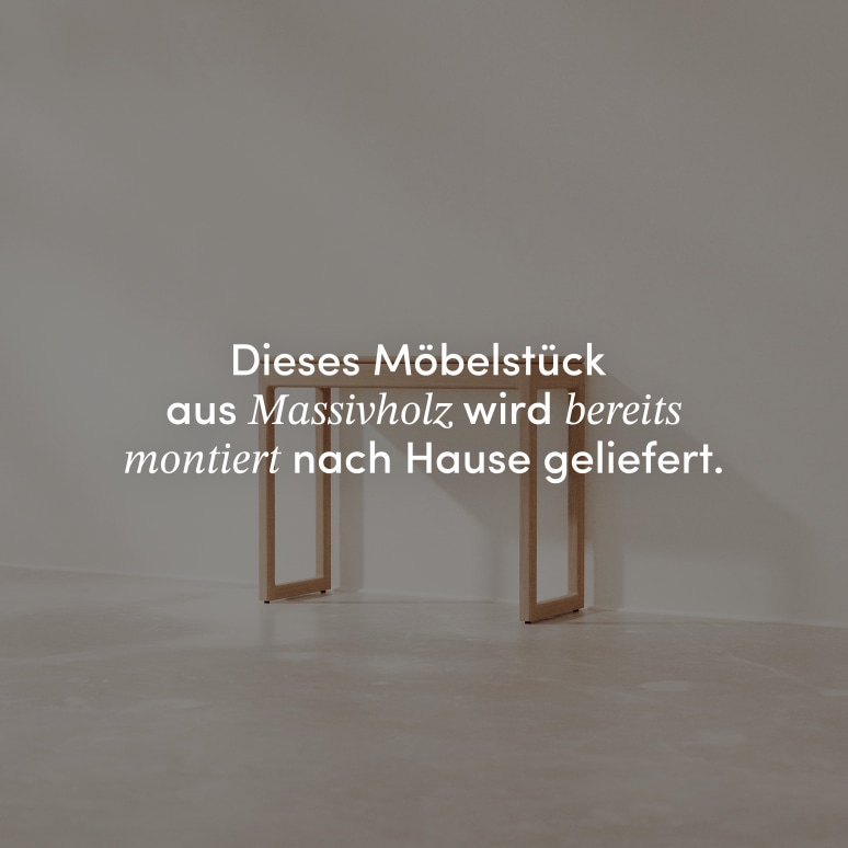 Arto - Konsole aus massiver Eiche