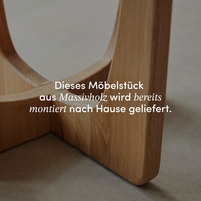 Mattia - Beistelltisch aus massivem Eichenholz