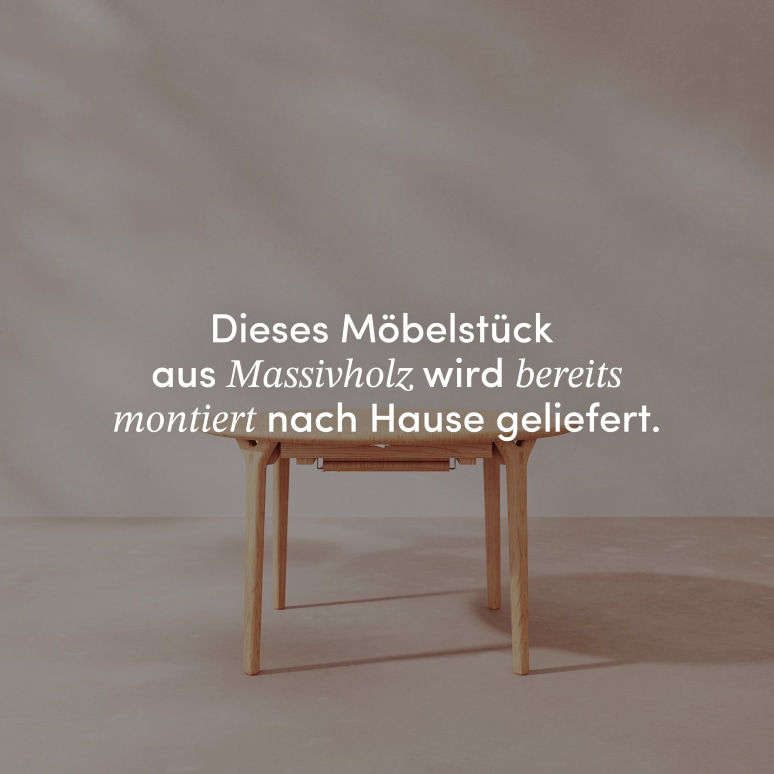 Clara - Tisch aus massivem Eichenholz, ausziehbar, rund, 4–8 Pers.