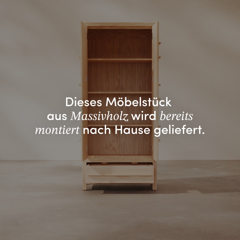 Qong - Schrank aus massivem Kiefernholz