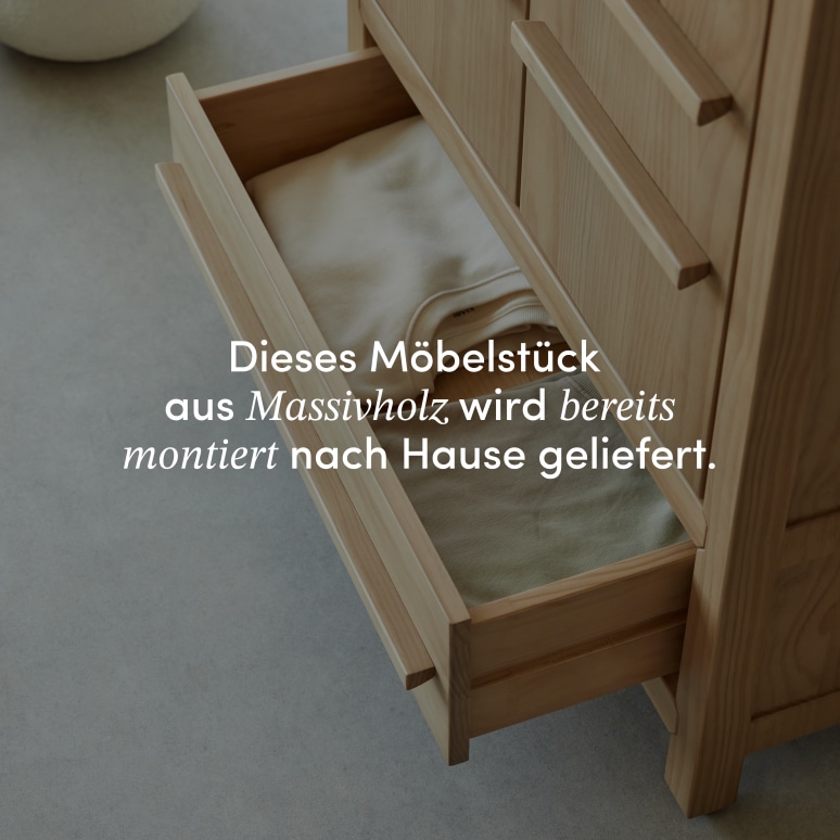 Qong - Schrank aus massivem Kiefernholz