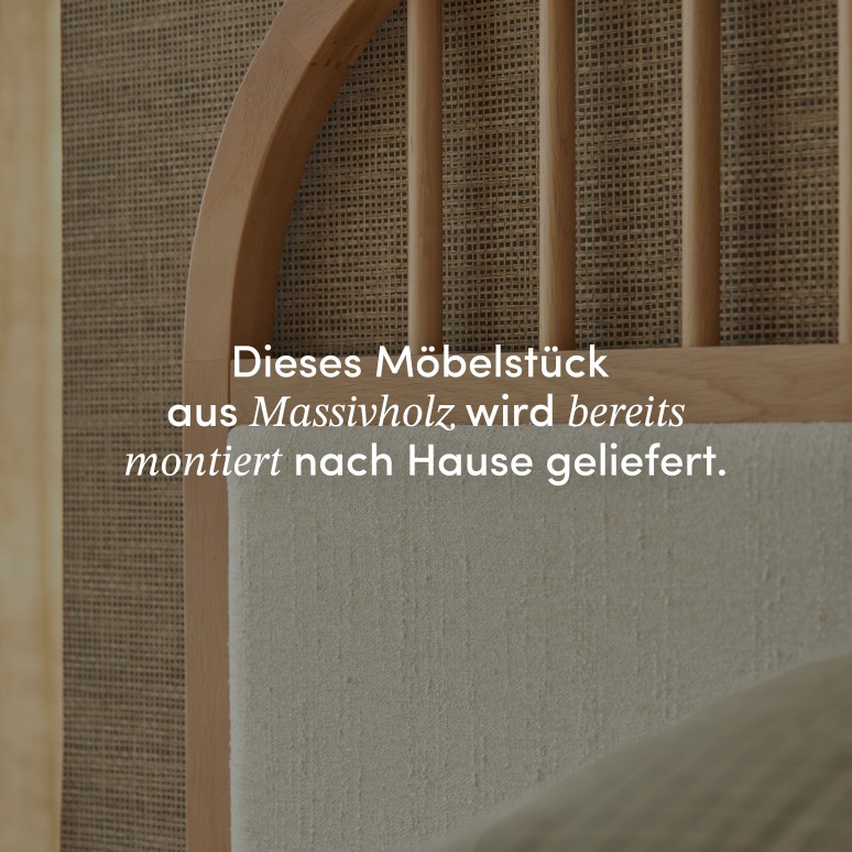 Colin - Kopfteil aus massivem Eichenholz 160 cm