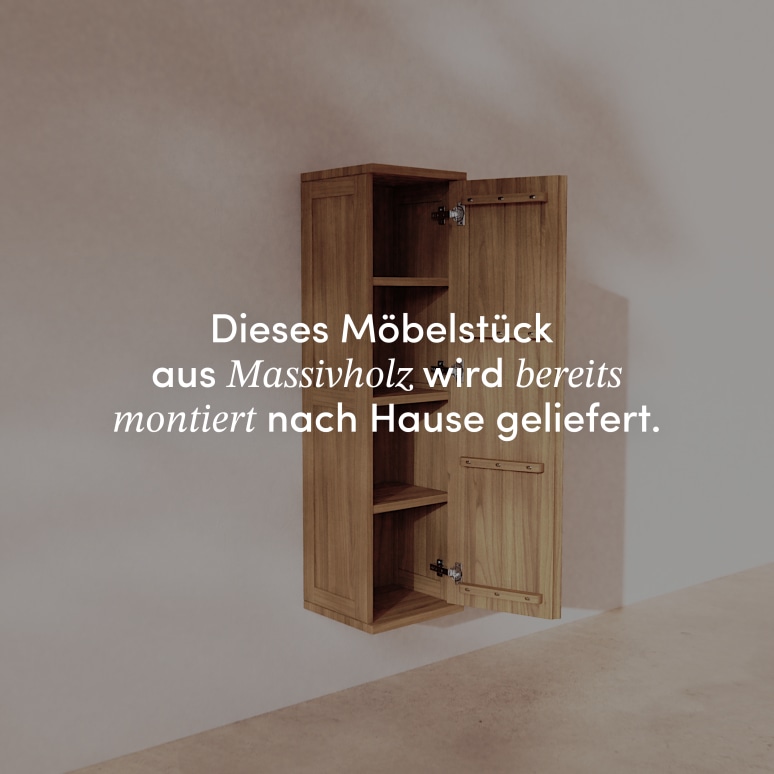 Jacob - Hängeelement aus massivem Teak