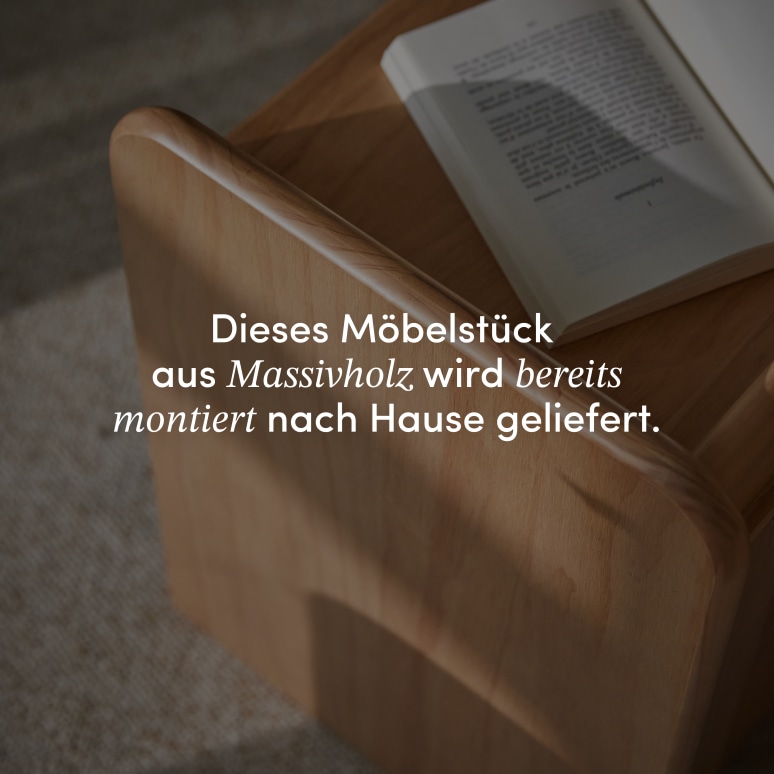 Alfie - Nachttisch aus massivem Kiefernholz