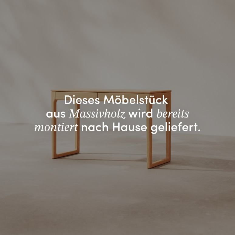 Arto - Schreibtisch aus massivem Eichenholz