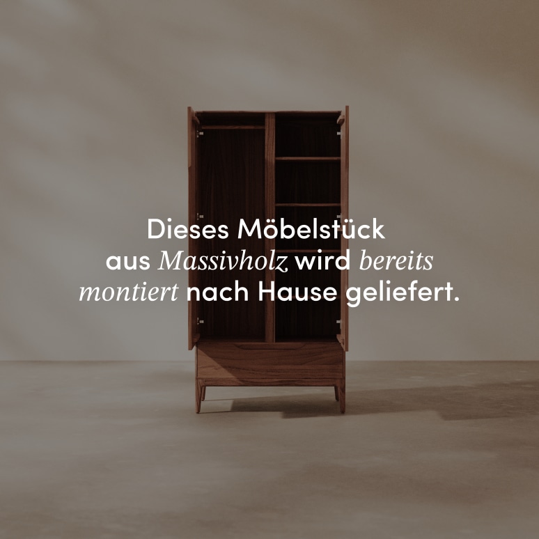 Gabrielle - Schrank aus massivem Mangoholz