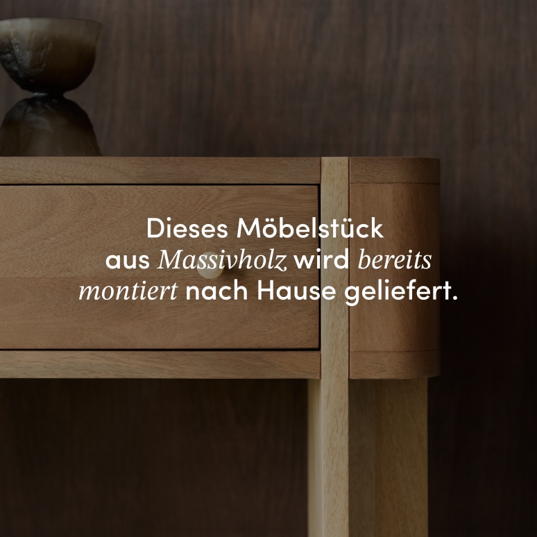 Gaya - Konsole aus massivem Mangoholz