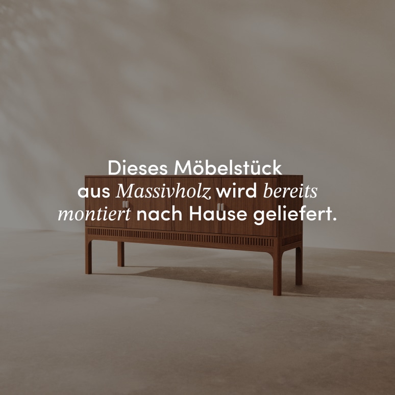 Pippa - Sideboard aus massivem Akazienholz 160 cm