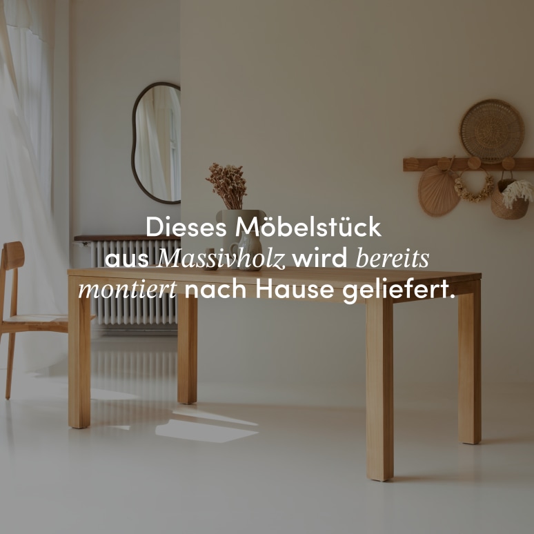 Eden - Esstisch aus massivem Teak 6/8 Pers.