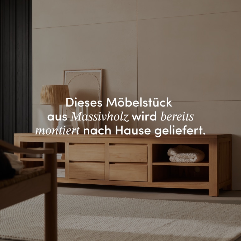 Patio - TV Schrank aus massivem Teakholz 200 cm