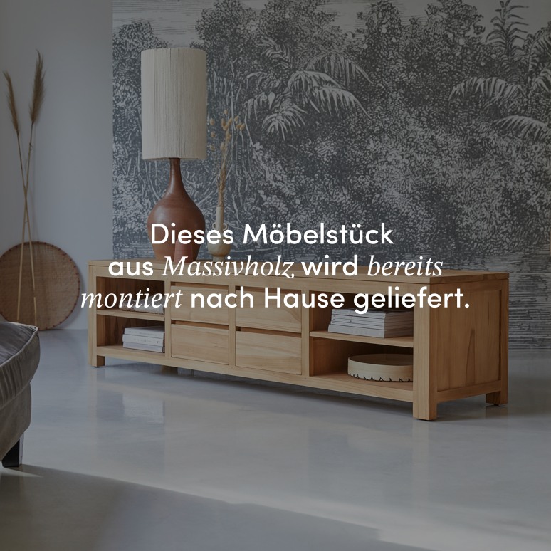 Patio - TV Schrank aus massivem Teakholz 200 cm