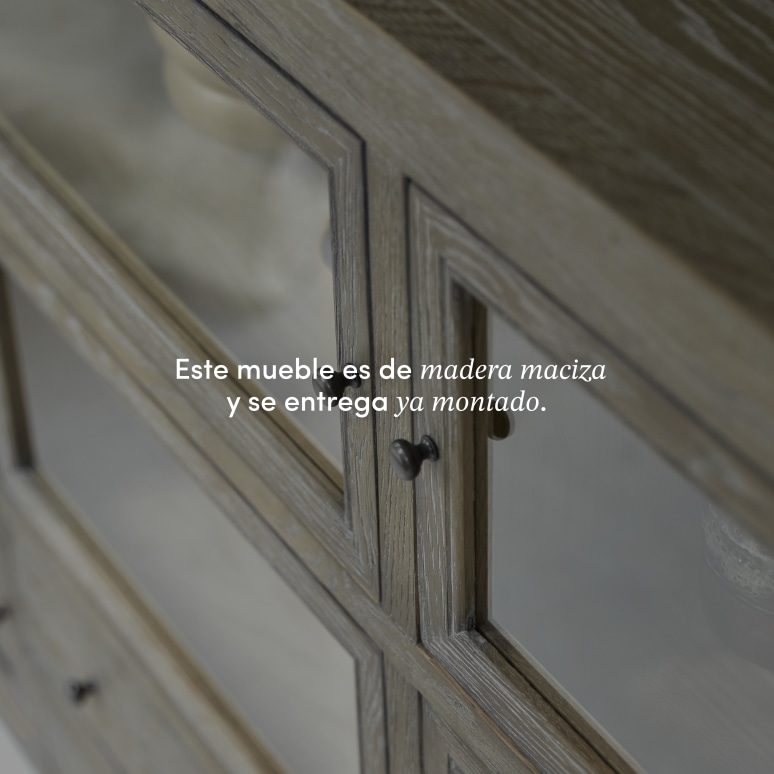 Pablo - Aparador de roble de 220 cm