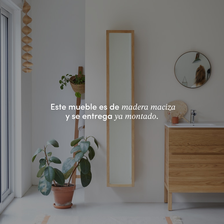 Twig - Columna de teca maciza