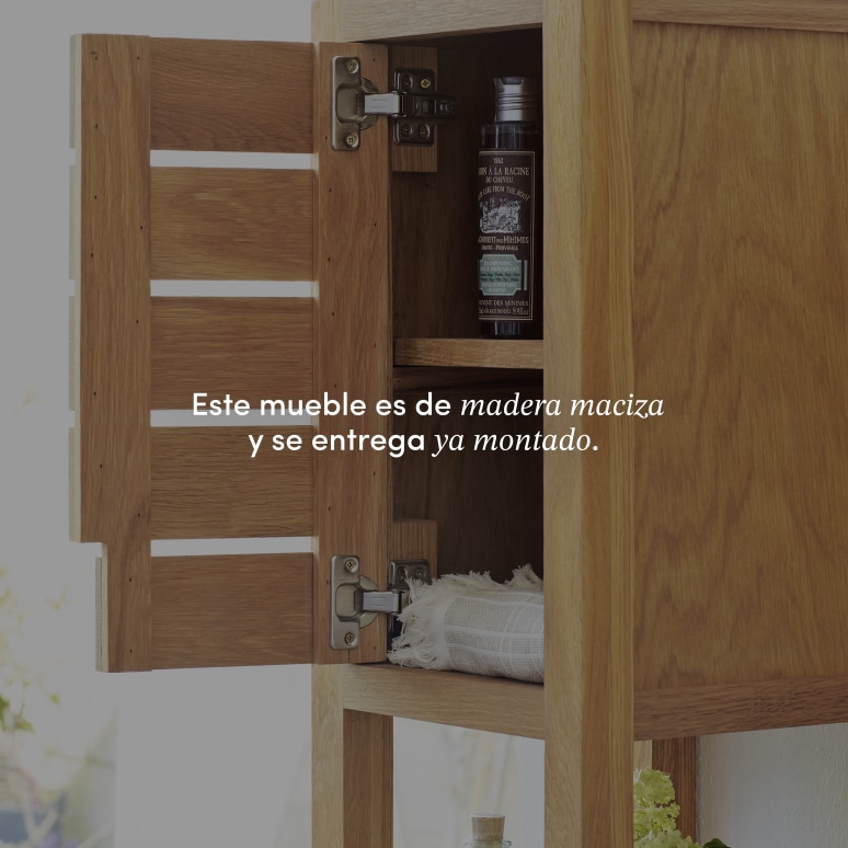 Serena - Columna de roble macizo