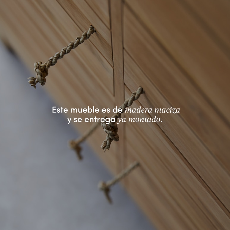 Minimalys - Armario de teca maciza