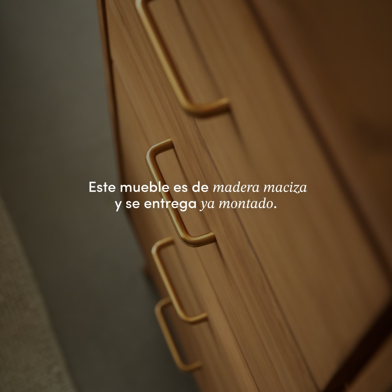 Kort - Cómoda de teca maciza