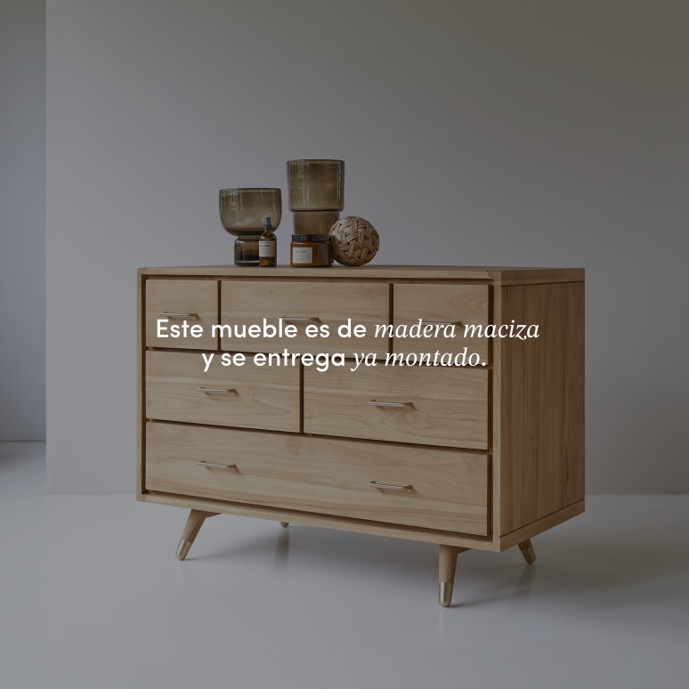 Kort - Cómoda de teca maciza