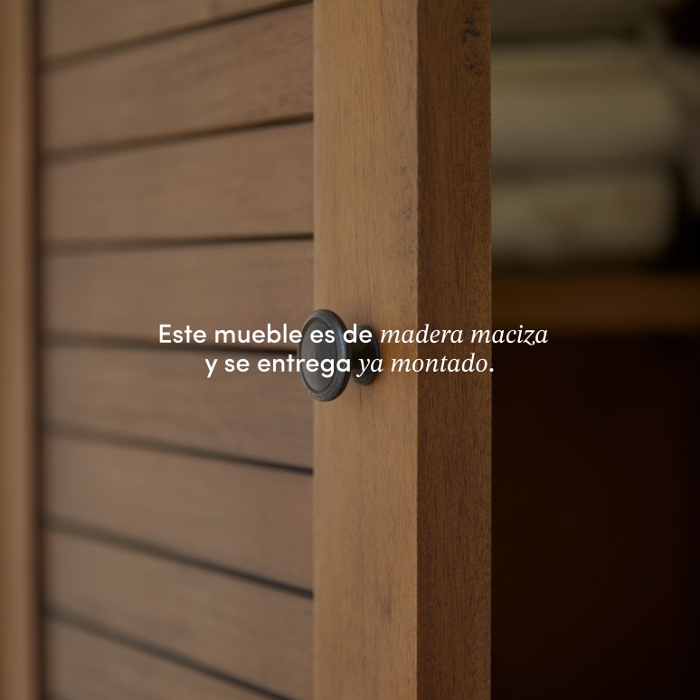 Loggia - Columna de acacia maciza