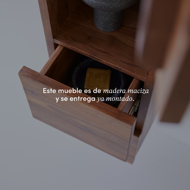 Nova - Columna de palisandro macizo