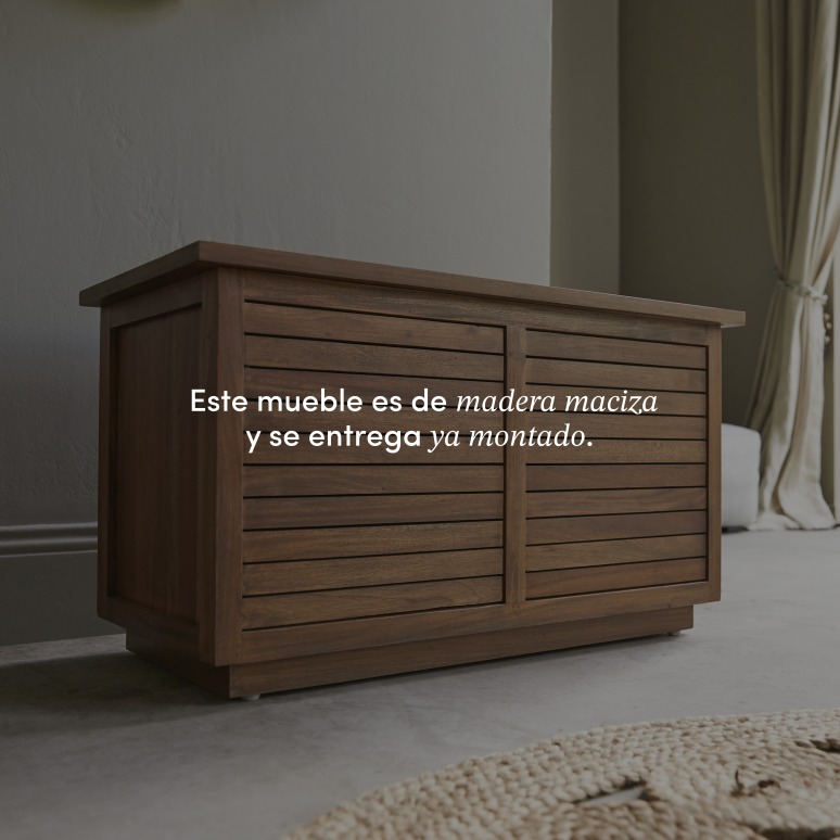 Loggia - Baúl de acacia maciza