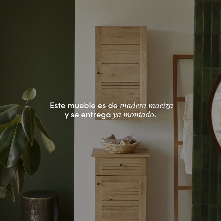 Soho - Mueble alto de roble macizo