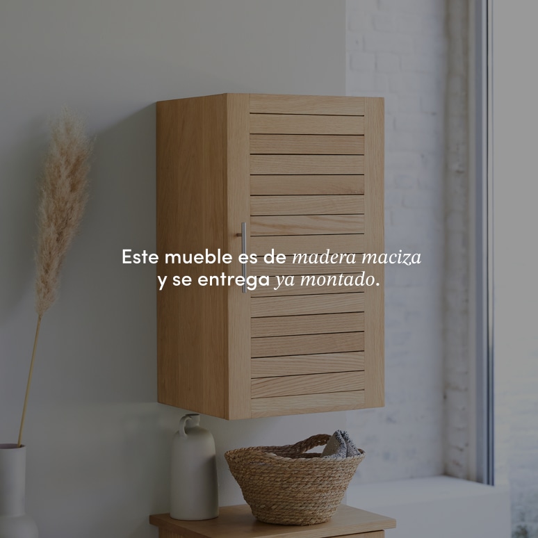 Soho - Mueble alto de roble macizo