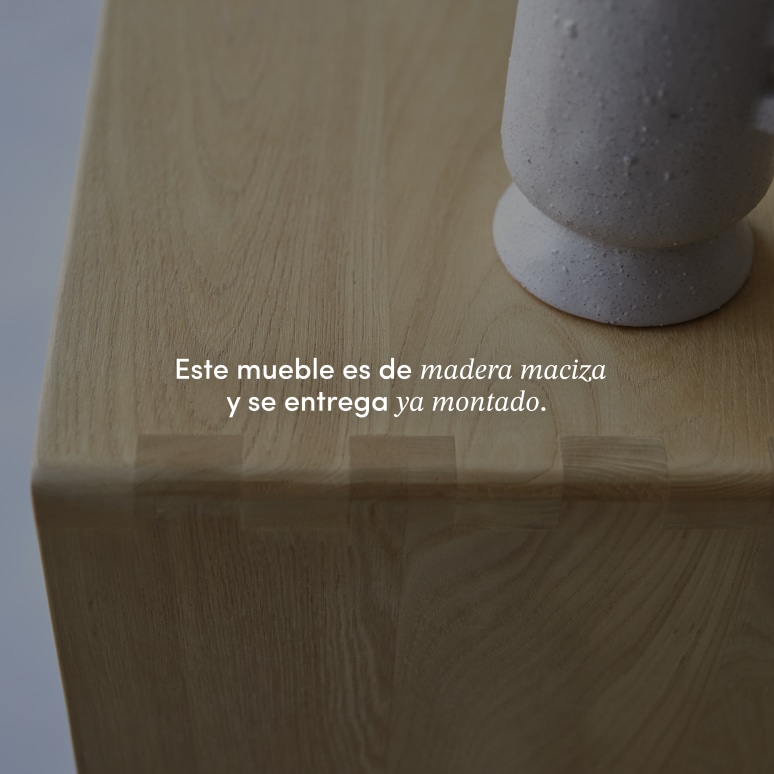 Luis - Columna alta de olmo macizo y caña