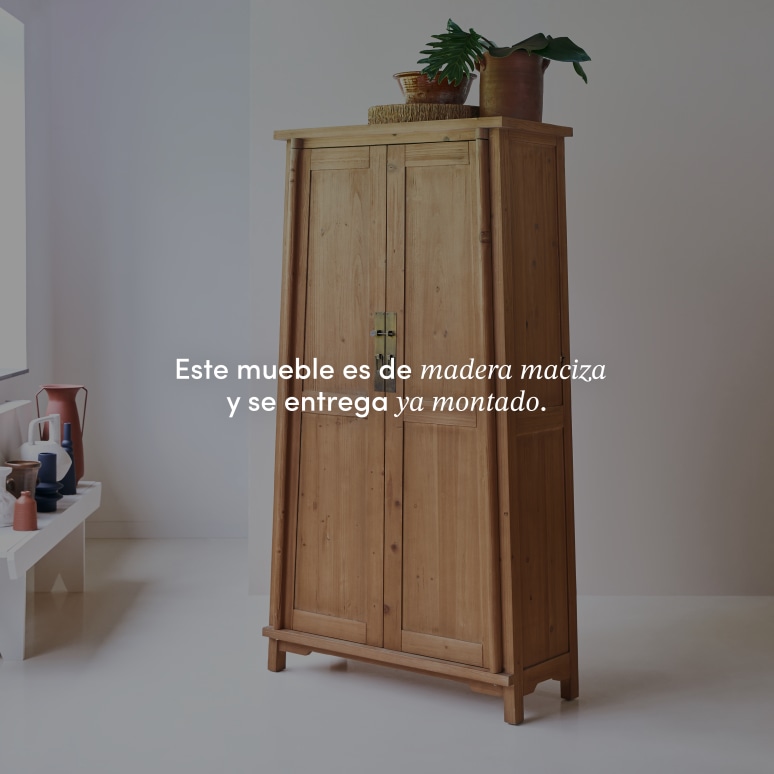 Yuki - Armario infantil de pino macizo reciclado